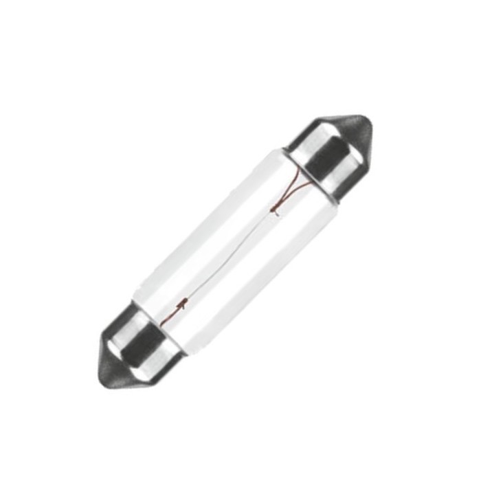 Jeu de 2 lampes navette 24 Volts 5 Watts type 11X41