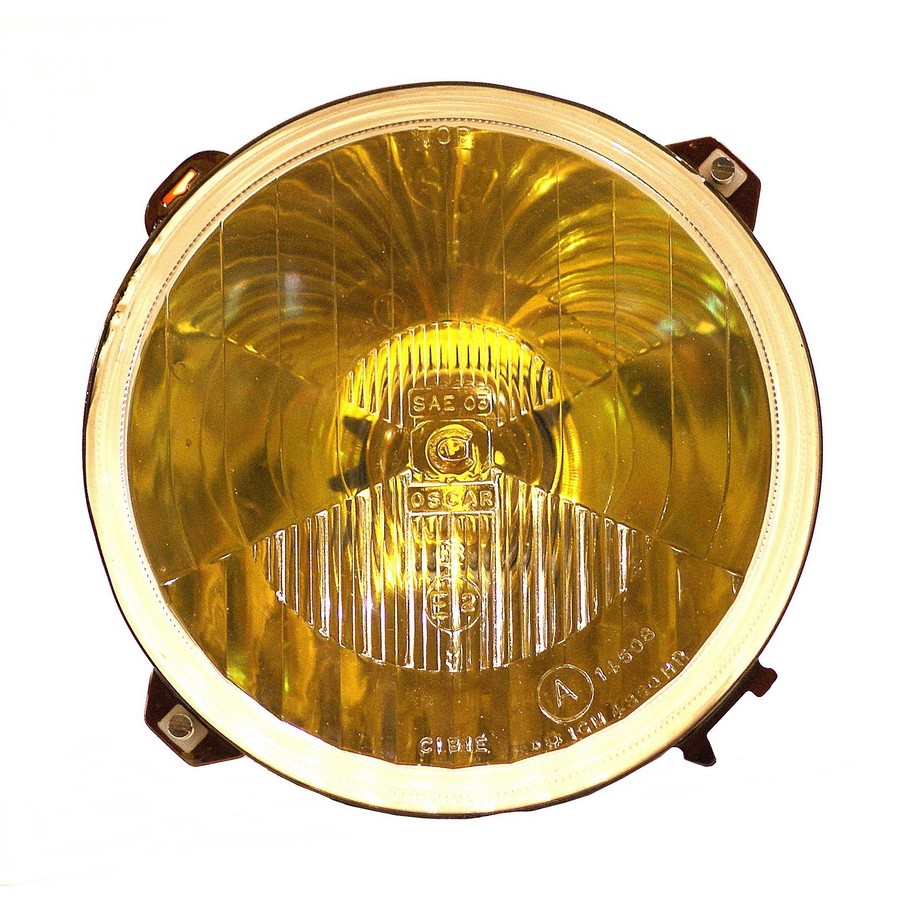 Optique de phare centrale Longue Portée pour RENAULT R8 GORDINI et R8S
