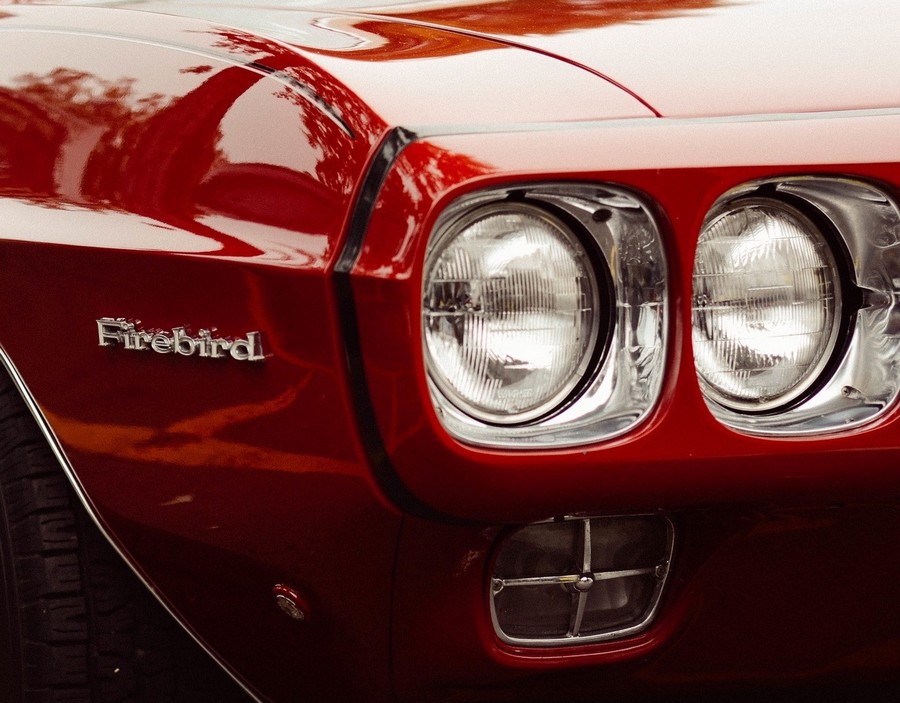 Jeu de 2 optiques de phares pour PONTIAC FIREBIRD