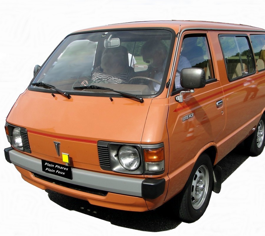 Jeu de 2 optiques de phares pour TOYOTA LITE-ACE