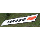 Banderole publicitaire FERODO de rail de sécurité