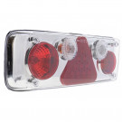 Cabochon de feu arrière gauche pour feu de remorques et semi-remorques poids lourds