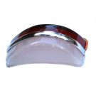 Cabochon verre bicolore pour feu avant BERLIET