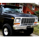 Jeu de 2 optiques de phares pour FORD BRONCO
