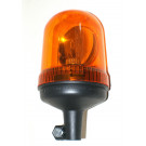 Gyrophare ambre 12 Volts sur hampe AJBA