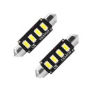 Jeu de 2 lampes LED navette 10x42