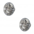 Jeu de 2 optiques de phares  "Code/Route" pour FORD ZODIAC et FORD ZEPHYR
