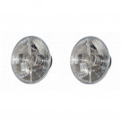 Jeu de 2 optiques de phares  "Code/Route" pour BMW type E9