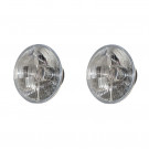 Jeu de 2 optiques de phares  "Code/Route" pour PEUGEOT 505 USA