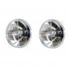 Jeu de 2 optiques de phares pour SAAB 96