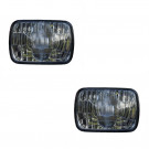 Jeu de 2 optiques de phares pour FIAT 126/127 et 128