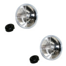 Jeu de 2 optiques de phares pour TRIUMPH TR5 et TR250