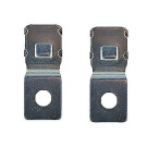 Jeu de 2 pattes de fixation standard pour relais et centrales clignotantes