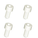Jeu de 4 vis nylon type M5x12
