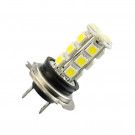 Jeu de 2 lampes H7 en 12 Volts 18 LED 