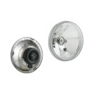 Jeu de 2 optiques de phares 7 pouces pour MORGAN 