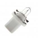 Jeu de 2 lampes témoin pour tableau de bord 12 Volts 1.5 Watt culot beige