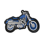 Ecusson brodé moto