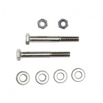Kit de boulonnerie inox pour serrage guidon PEUGEOT 103 MVL
