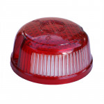Cabochon rouge de feu arrière ARA avec éclairage de plaque