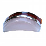 Cabochon verre bicolore pour feu avant BERLIET