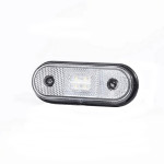 Feu de gabarit avant cristal LED pour remorque, caravane et camping-car