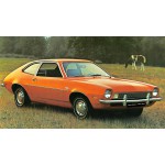 Jeu de 2 optiques de phares pour FORD PINTO