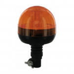 Gyrophare ambre LED à éclats sur hampe flexible