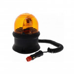 Gyrophare 12 volts ambre type MICRO à fixation magnétique