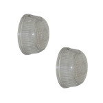 Jeu de 2 cabochons cristal pour feux avant de SIMCA ARIANE