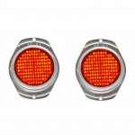Jeu de 2 catadioptres pour JEEP WILLYS civiles