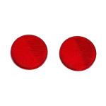 Jeu de 2 catadioptres adhésifs