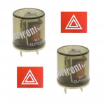 Jeu de 2 centrales clignotantes en 24 Volts pour fonctionnement WARNING en double alternance