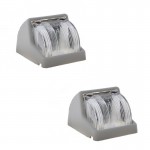 Jeu de 2 feux avant position cristal pour toit de cabine