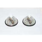 Jeu de 2 feux avant cristal "Position" pour remorque, caravane et camping-cars "Vintage"