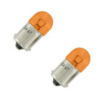 Jeu de 2 lampes ambre 12 Volts 10 Watts