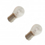 Jeu de 2 lampes 24 Volts 25 Watts granitées