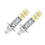 Jeu de 2 lampes H1 12 Volts 55 Watts type"LED"