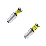 Jeu de 2 lampes LED à culot BA15S 12Volts 21 Watts