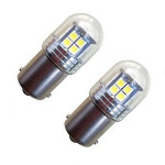 Jeu de 2 lampes LED 6 Volts équivalent 21 Watts