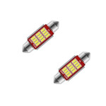 Jeu de 2 lampes navette LED 12 Volts 21 Watts 36 mm