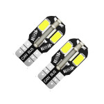 Jeu de 2 lampes veilleuse LED CANBUS type T10