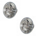 Jeu de 2 optiques de phares pour moto HONDA 750 AFRICA TWIN