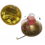 Jeu de 2 optiques de phares à glace jaune pour HONDA S800