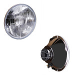 Jeu de 2 optiques de phares "Code/Route" 145 mm pour DACIA 1300 et 1310