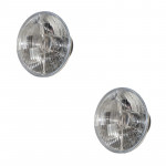 Jeu de 2 optiques de phares  "Code/Route" pour STUDEBAKER LARK