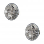 Jeu de 2 optiques de phares  "Code/Route" pour TRIUMPH DOLOMITE