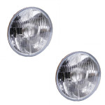 Jeu de 2 optiques de phares "Code/Route" pour kits 4 phares pour Citroën BX