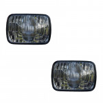 Jeu de 2 optiques de phares pour FIAT 126/127 et 128