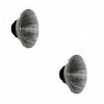 Jeu de 2 optiques de phares pour ALFA ROMEO 2000 et 2600 SPRINT et FIAT 130